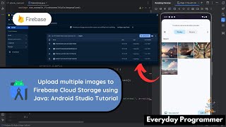 Upload Multiple Images to Firebase Cloud Storage in Android Studio using Java  AndroidDev Tutorial [upl. by Thais]