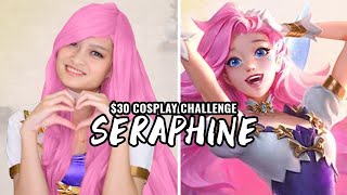 LowBudget Seraphine Cosplay Challenge  30K Thank you [upl. by Lyda640]