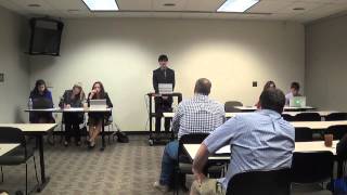 World Schools Debate 2015 [upl. by Aihsekyw7]