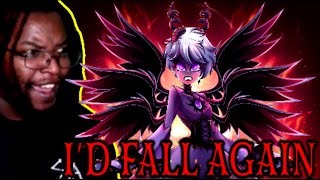 EMILY FALLEN ANGEL SONG  I’d Fall Again  Hazbin Hotel Animatic 【MilkyyMelodies】 DB Reaction [upl. by Yeroc]