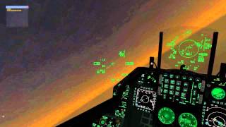 Falcon BMS 2x deep strike escort 4x deep strike [upl. by Lefkowitz]