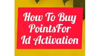 How To Buy Points For Yesnet Id Activation  Yesnet Digital  Online Income [upl. by Oiliduab]