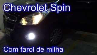 Chevrolet Spin  Funcionamento do Farol de Milha [upl. by Marsiella507]