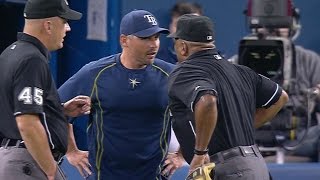 TBTOR Rays Blue Jays get heated after beanballs [upl. by Aristotle]