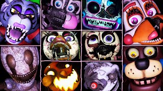 FNAF Help Wanted 2  Main Levels Jumpscares [upl. by Baerl211]