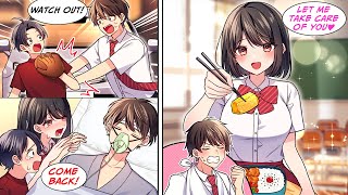 Manga Dub I saved my crushs younger brother from a car accident and RomCom [upl. by Carolynne]