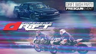 BIKES vs CARS Drift  Superbike Drift meets car drifters  Drift Bash Party 3 by FREEGUN [upl. by Sad]