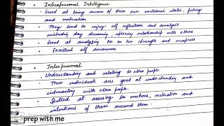 GARDNER THEORY OF MULTIPLE INTELLIGENCE Child development and Pedagogy for CTETDSSSB KVS [upl. by Ettevol365]