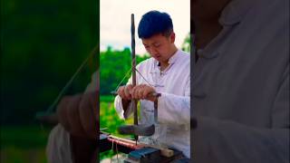 Thats how instruments were made in ancient times music instrument ytshorts [upl. by Cyprian]