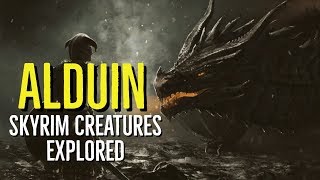 ALDUIN SKYRIM Creatures Explored [upl. by Tabbitha]