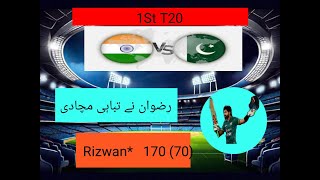 Rizwan Batting Against India in world cup [upl. by Aniger]