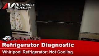 Whirlpool Refrigerator Repair  Not Cooling  Compressor [upl. by Glarum]