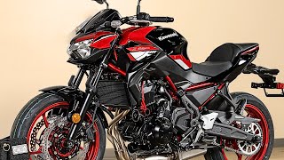 2024 Kawasaki Z650 Meet the Power Style amp Precision  Candy Persimmon Red Color Scheme [upl. by Aretta434]