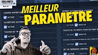 Les Meilleurs Paramètre Réglage Sensibilité 2024 sur Call Of Duty Mobile BR codm fr [upl. by Kcinemod]