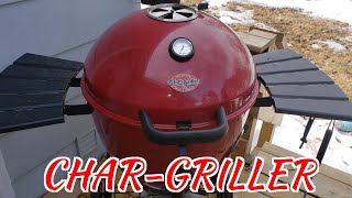 CharGriller Premium Kettle Grill Akorn Review [upl. by Tlevesor]