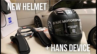 HJC H10 Helmet and HANS Device  E92 M3 Track Build Journal Ep16 [upl. by Gaby861]