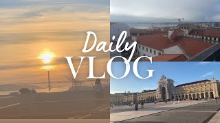 DailyVlog Lisboa story center amp Arco da Rua Augusta ✨ [upl. by Mharba253]