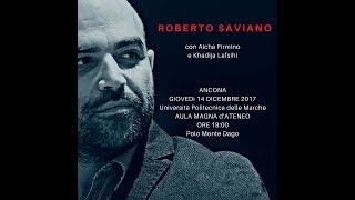 Roberto Saviano in Aula Magna [upl. by Rosana]