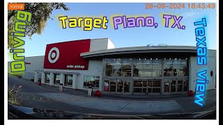 Driving Target W Parker Rd Plano TX to Country Burger 14th St Plano TX Dallas Area [upl. by Arded]