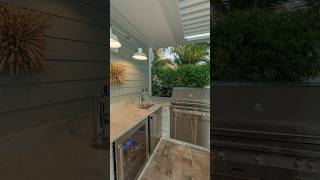 Custom Outdoor Kitchen With Kegerator  St Petersburg Florida  Just Grillin Outdoor Living [upl. by Ybhsa586]