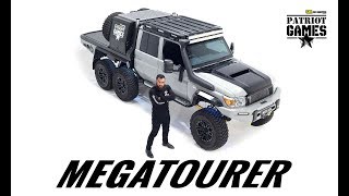 Patriot Campers Megatourer  6X6 Land Cruiser Build [upl. by Dearden]