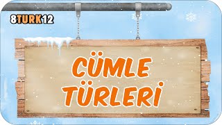 Cümle Türleri 📙 tonguçCUP 2Sezon  8TURK12 2024LGS [upl. by Irrahs]