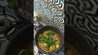 Pui saag kumro aloo diye muttonnon veg shortsyt shorts [upl. by Damicke]