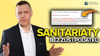 Transport międzynarodowy  Sanitariaty bez ZUS i podatku  Dla kogo [upl. by Tocci]