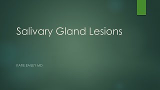 Salivary glands [upl. by Akima350]