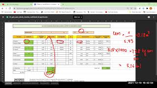 aplicacion excel para el calculo de dosificacion de morteros [upl. by Rannug40]