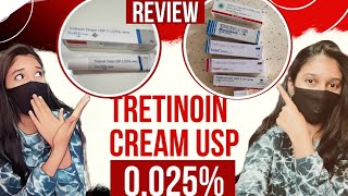 Tretinoin cream 0025 review uses side effects  How Retinol Transformed My Skin in just 2Months [upl. by Coke222]