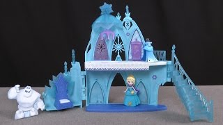 Disney Frozen Little Kingdom Elsas Frozen Castle from Hasbro [upl. by Lacagnia356]