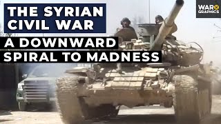 The Syrian Civil War A Downward Spiral to Madness [upl. by Sinoda]