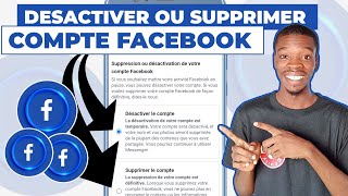 Comment désactiver ou supprimer efficacement compte Facebook en 2022  TUTO FACEBOOK [upl. by Vharat]