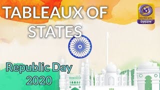 Tableaux of the states at the Republic Day Parade 2020 [upl. by Carder]