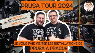 Découvrez avec moi les installations de Prusa à Prague en français  English manual subtitles [upl. by Einohtna79]