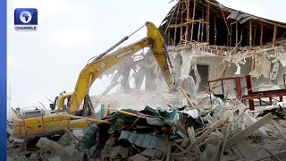 Confusion Despair As Lagos Govt Demolishes Houses In Hopeville Estate [upl. by Strage772]