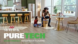 Waterproof PureTech Flooring by Mohawk [upl. by Johnnie]