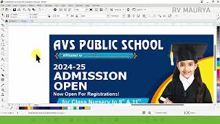 School Admission Banner Designa  School Result Banner design [upl. by Nomyaw]