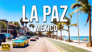 La Paz Malecon Drive 4K  Baja California Sur  Mexico [upl. by Norrahc]