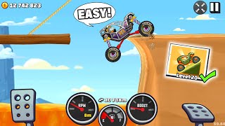 Hill Climb Racing 2  ROCK BOUNCER in DESERT 16337m  GamePlay [upl. by Almeeta]