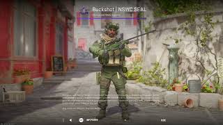 CS2 Buckshot  NSWC SEAL  CounterStrike 2 Agent Skin Showcase amp Inspect [upl. by Rotman344]