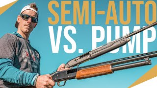 SemiAuto Shotgun vs Pump Shotgun  Best for New Shooters [upl. by Busiek]