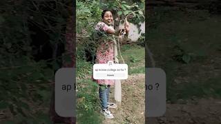 Collecting plants for making herbarium file likeandsubscribe viralvideo botany [upl. by Nylirret]