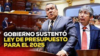 Presupuesto para el 2025 supera los S 250 mil millones ECONOMIAXTODOS  DESPACHO [upl. by Melody]