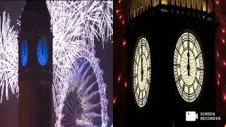 London NYE 2016 VS 2024 [upl. by Anicnarf41]