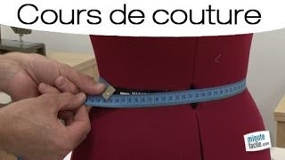 Cours de couture  bien prendre ses mesures [upl. by Keryt205]