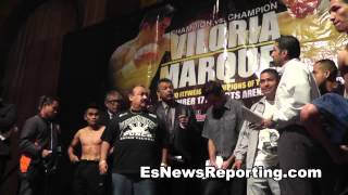 marquez viloria weigh ins [upl. by Yekcin]