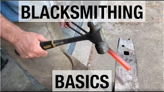 Blacksmithing Basics How to Forge Steel [upl. by Fons]