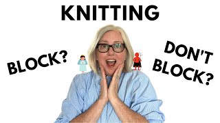 How to Block Knitting Everything You Need to Know [upl. by Eenet377]